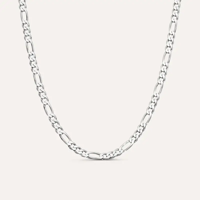 Catena Gentleman Argento Rodiato