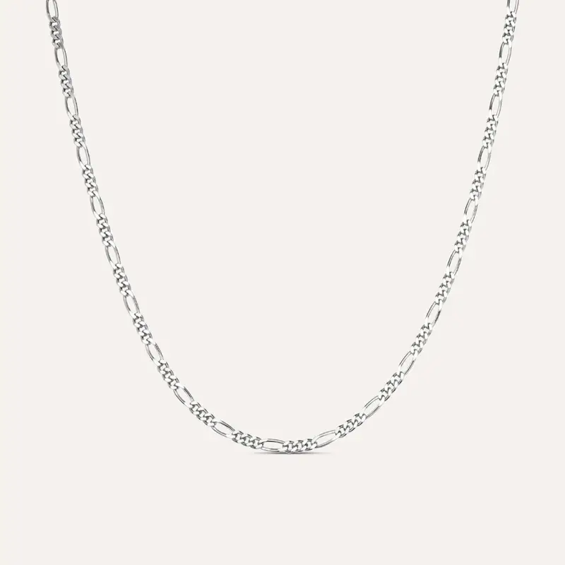 Catena Gentleman Argento Rodiato