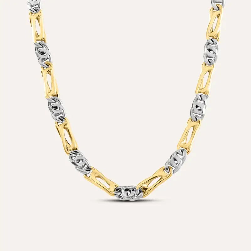 Catena L homme Or Oro Bicolore