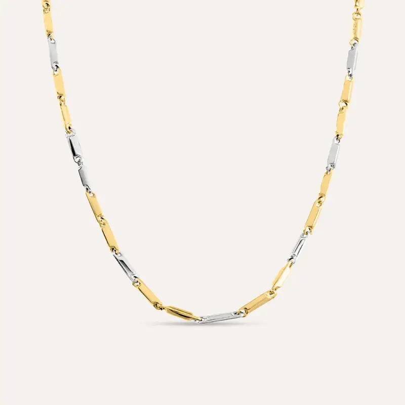 Catena L homme Or Oro Bicolore