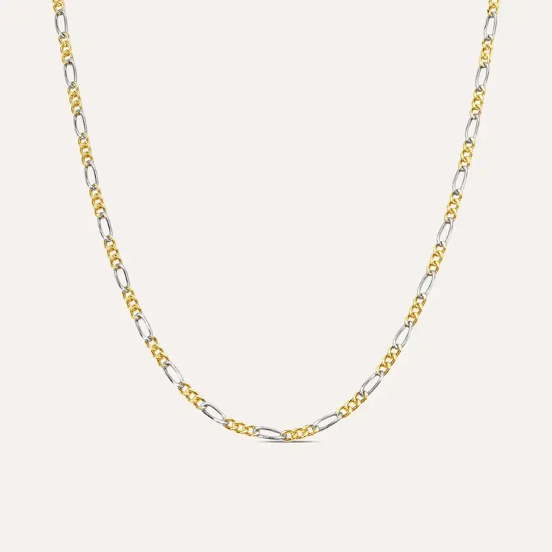 Catena Oro Uomo Oro Bicolore