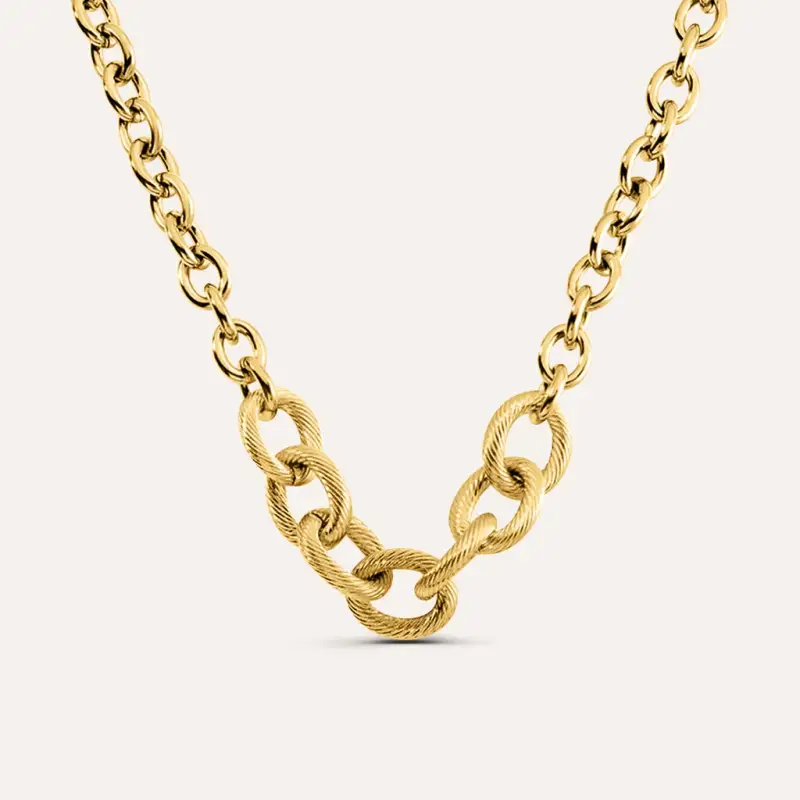 Catena Radiance Acciaio Dorato