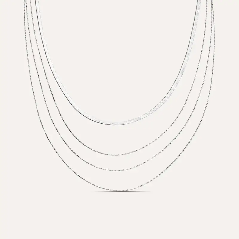 Catena Silver Collection Argento Rodiato