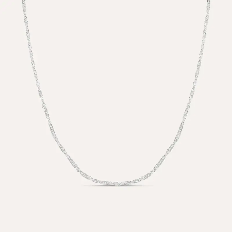 Catenina Silver Collection Argento Rodiato