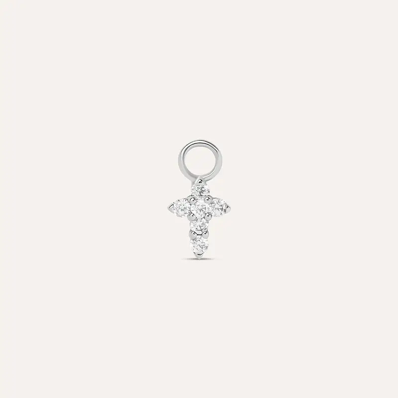 Charm Silver Moments Argento Rodiato Cubic Zirconia