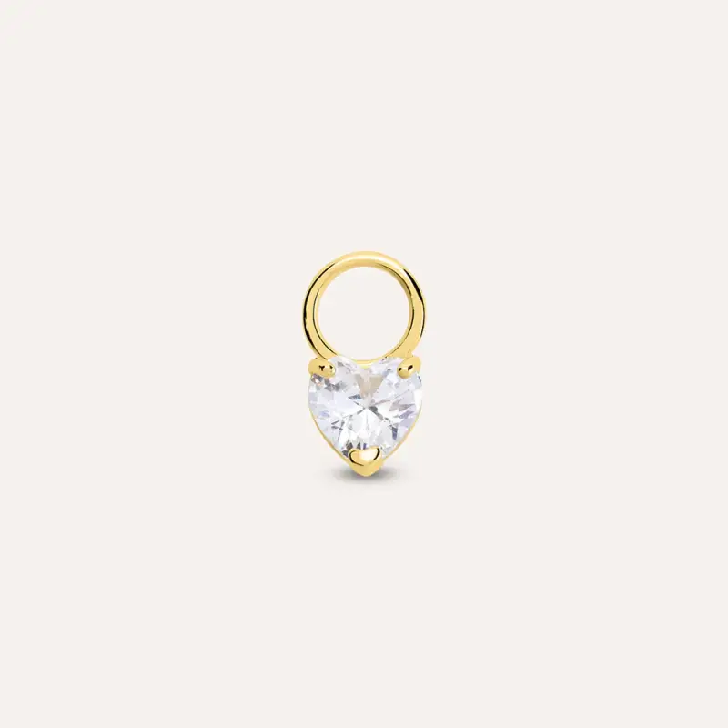 Charm Toujours Oro Giallo Cubic Zirconia