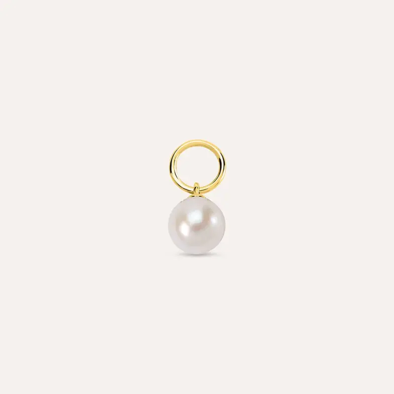 Charm Toujours Oro Giallo Perla D Acqua Dolce