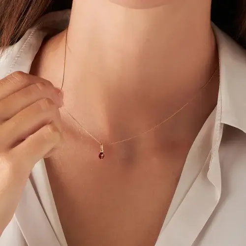 Ciondolo Coccinella Stroili Poème Oro Giallo 1410332 miniatura 3