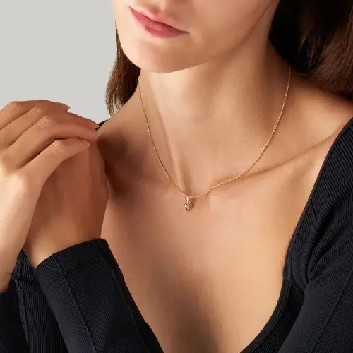 Ciondolo Cuore Stroili Poème Oro Giallo 1410337 miniatura 3