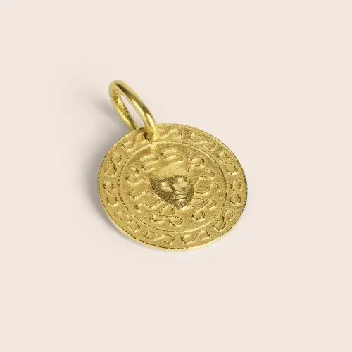 Ciondolo Medusa Stroili Oro Giallo 1433039 miniatura 3