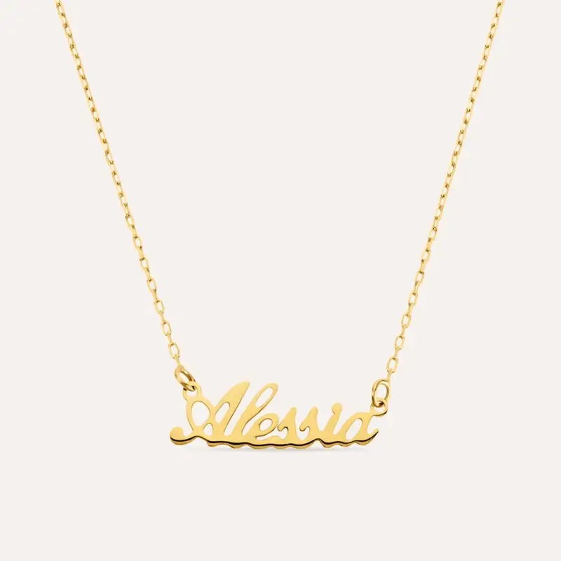 Collana Alessia Gold Names Oro Giallo