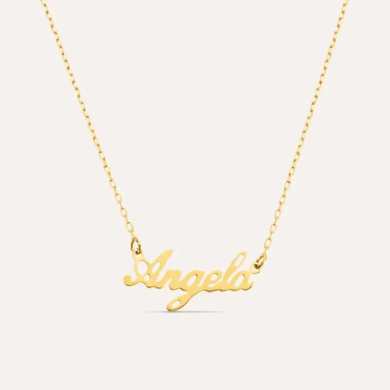 Collana Angela Gold Names Oro Giallo