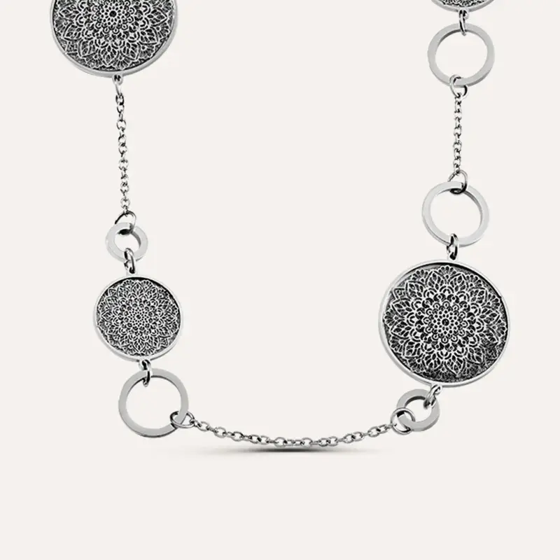 Collana Aura Acciaio