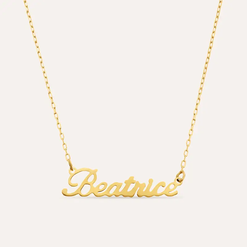 Collana Beatrice Gold Names Oro Giallo