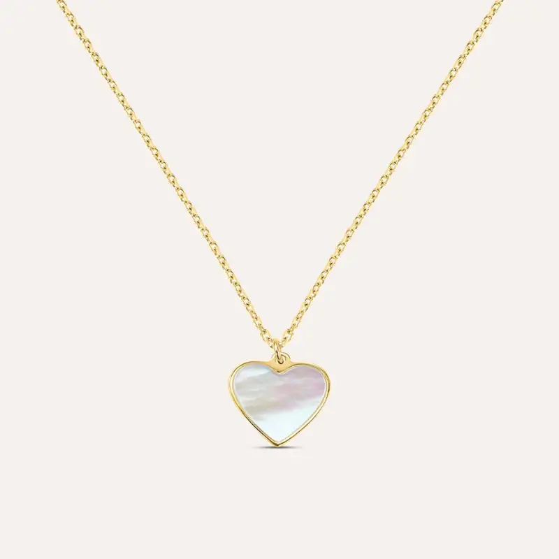 Collana Beverly Oro Giallo Madreperla