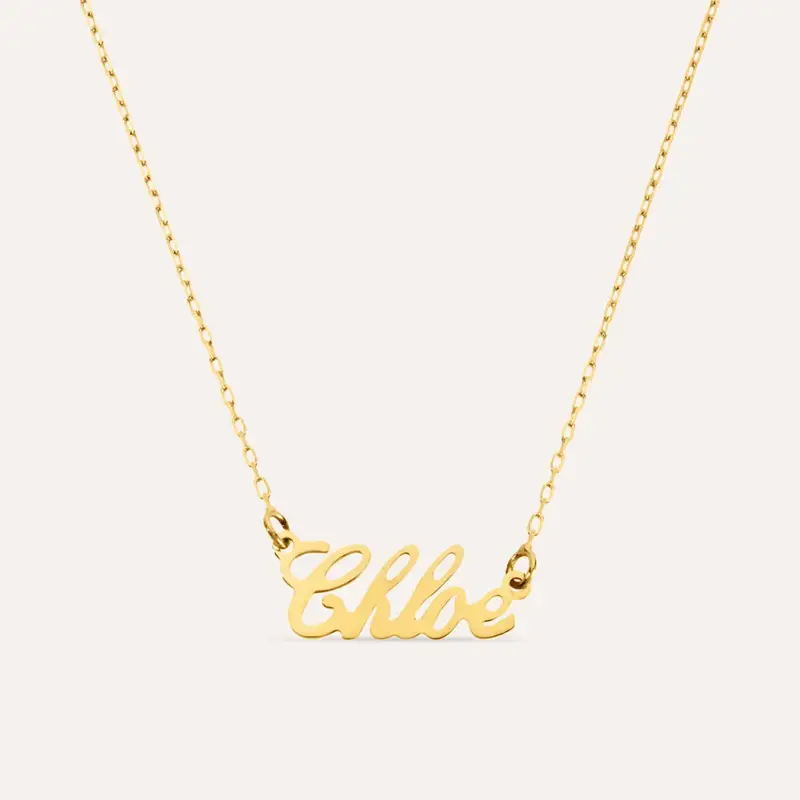 Collana Chloe Gold Names Oro Giallo