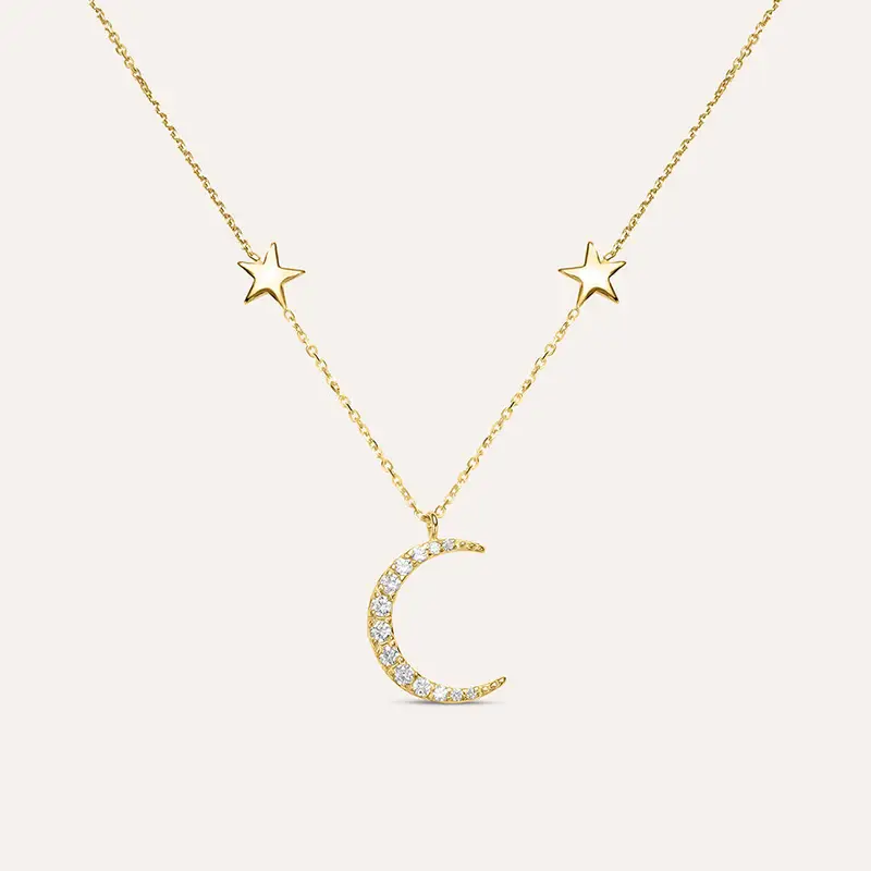 Collana Claire Oro Giallo Cubic Zirconia