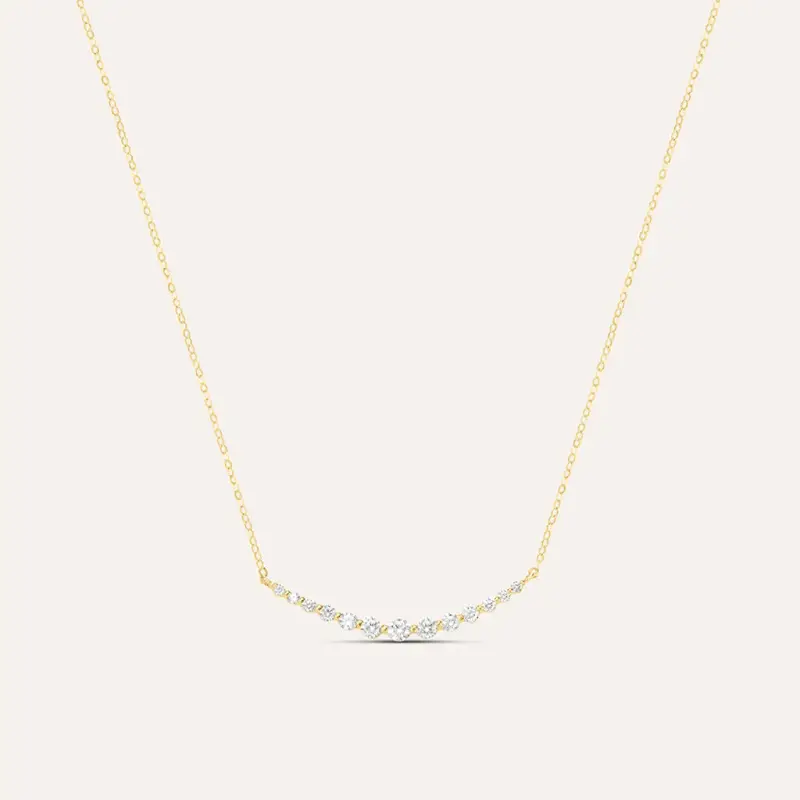 Collana Claire Oro Giallo Cubic Zirconia