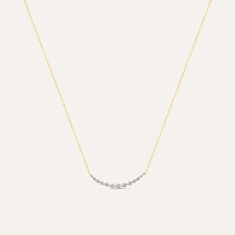 Collana Claire Oro Giallo Cubic Zirconia