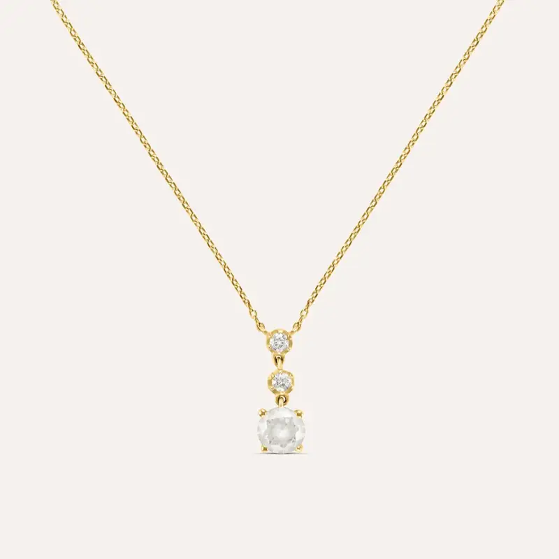 Collana Claire Oro Giallo Cubic Zirconia