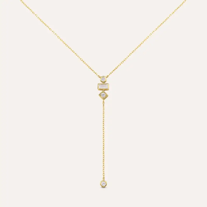 Collana Claire Oro Giallo Cubic Zirconia