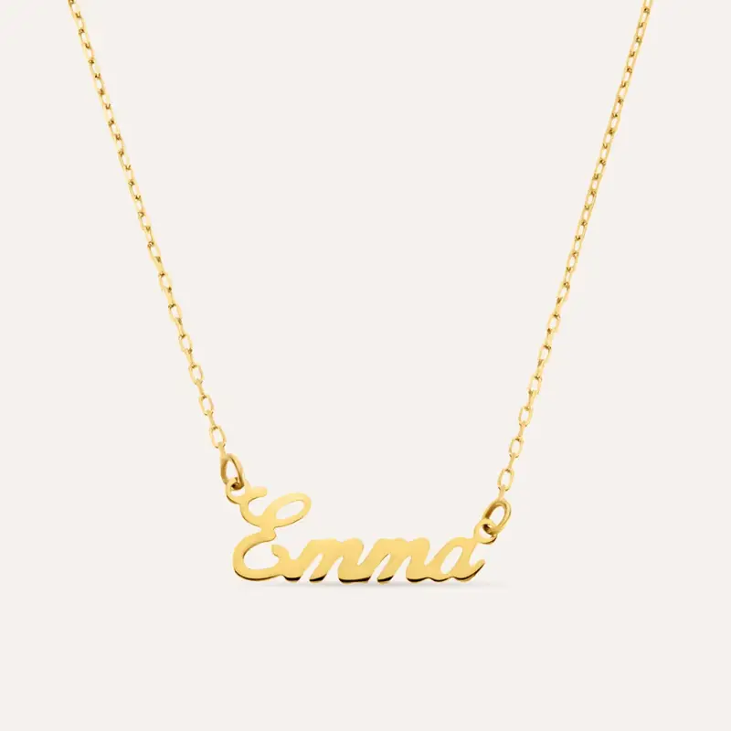Collana Emma Gold Names Oro Giallo