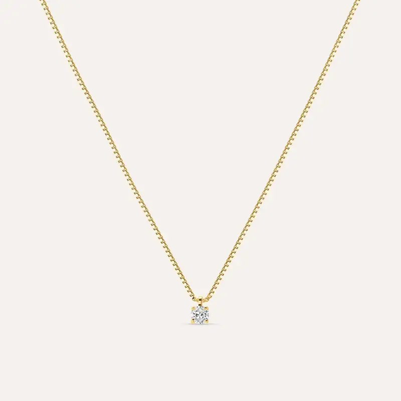 Collana Firmamenti Oro Giallo Diamante