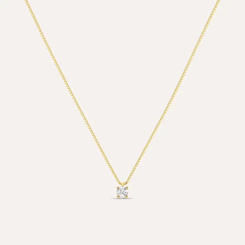 Collana Firmamenti Oro Giallo Diamante