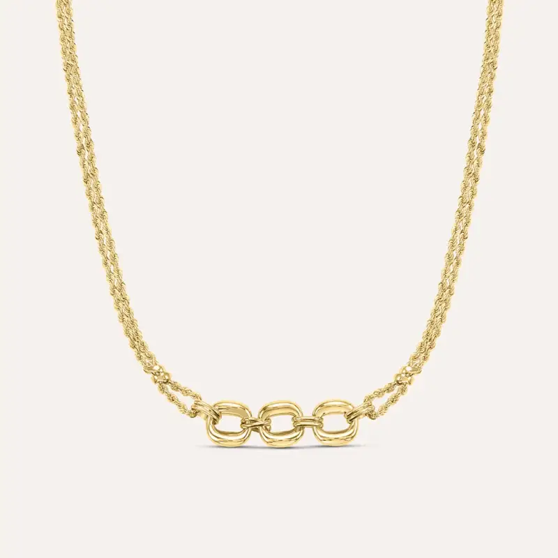 Collana Gold Essence Oro Giallo