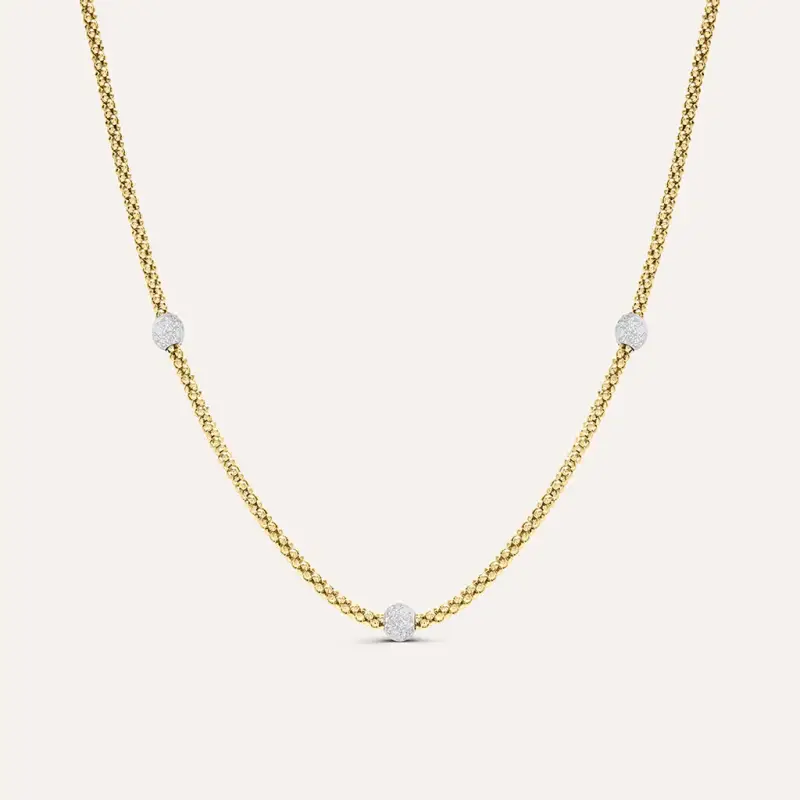 Collana Golden Lover Oro Bicolore