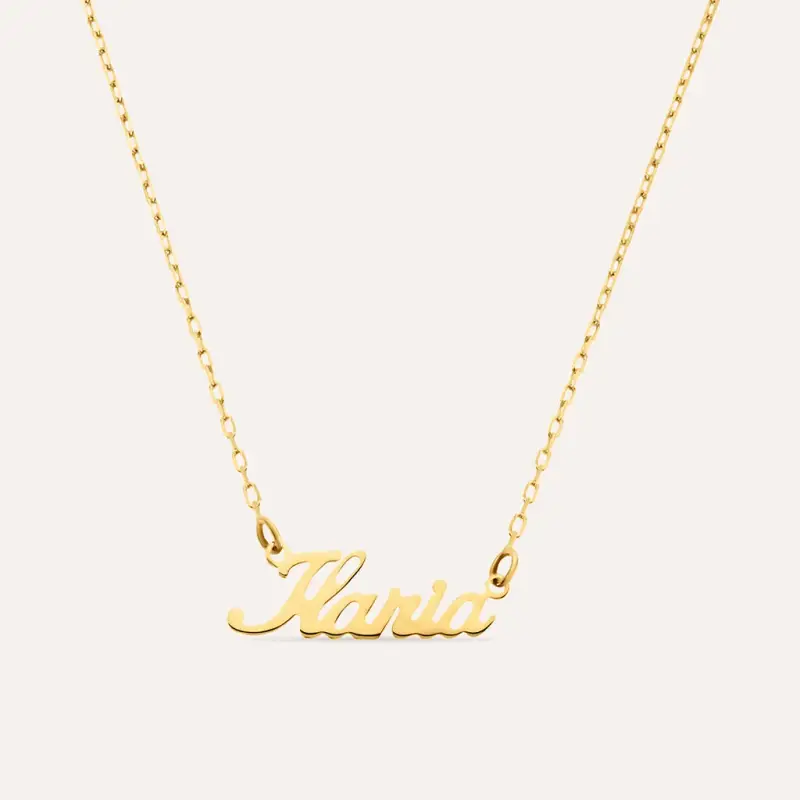 Collana Ilaria Gold Names Oro Giallo