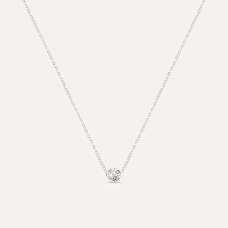 Collana Isabelle Oro Bianco