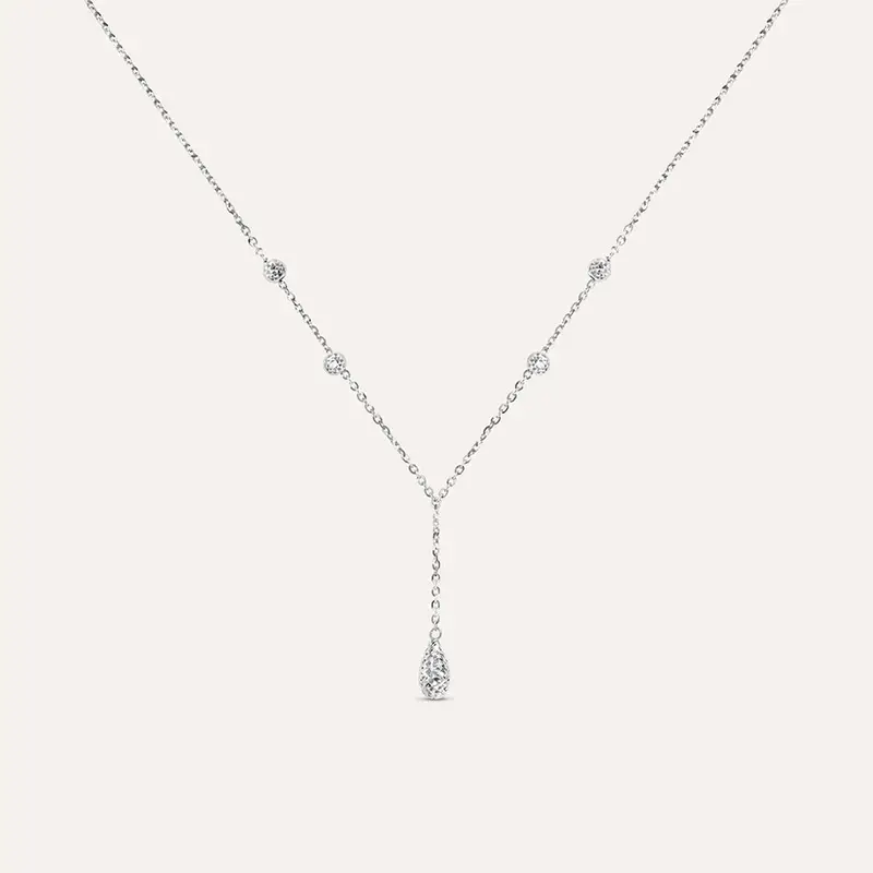 Collana Isabelle Oro Bianco