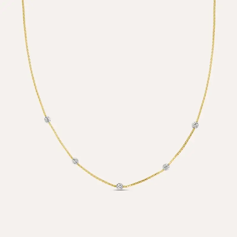 Collana Isabelle Oro Bicolore