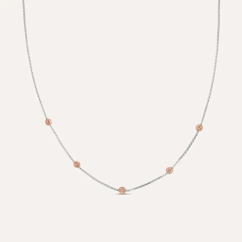 Collana Isabelle Oro Bicolore