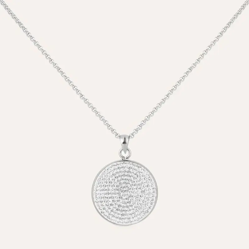 Collana Lady Phantasya Acciaio e Cristalli