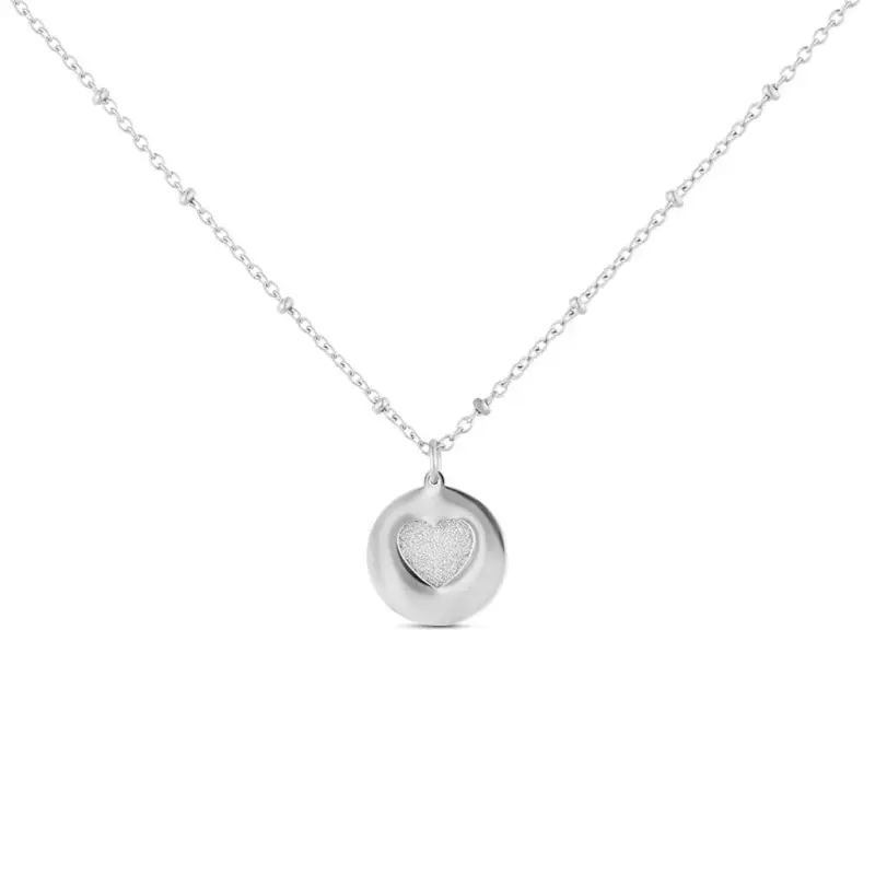 Collana Lady Shine Acciaio Cuore