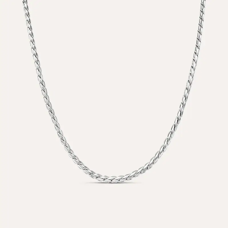 Collana Man Code Acciaio