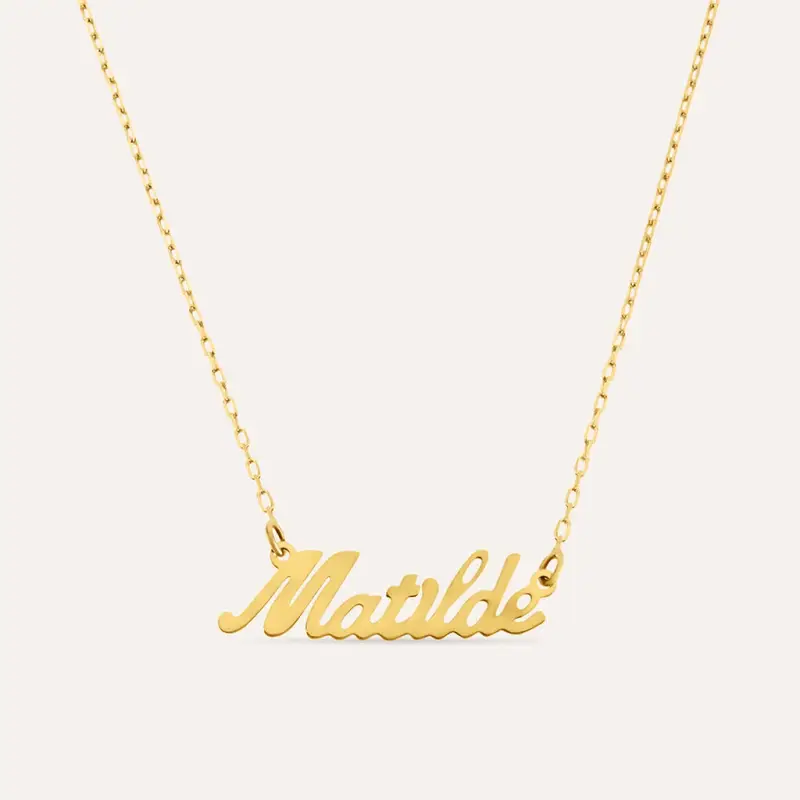 Collana Matilde Gold Names Oro Giallo