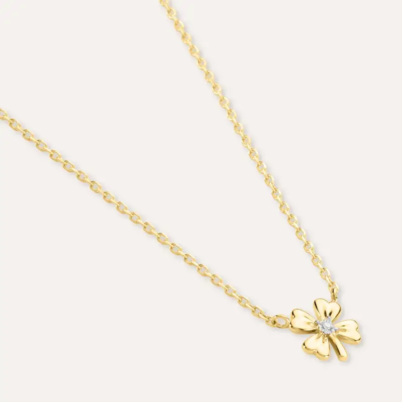 Collana Mon Petit Oro Bicolore Diamante miniatura 2