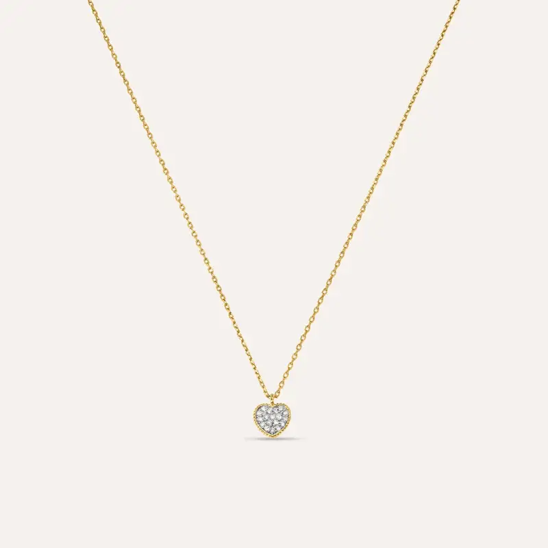 Collana Mon Petit Oro Giallo Diamante