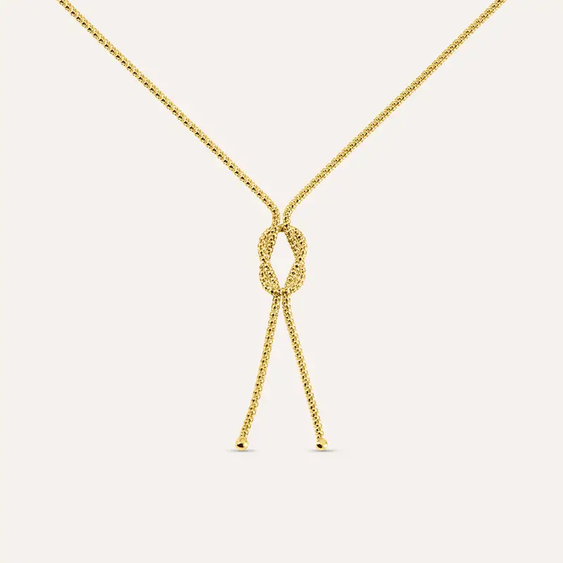 Collana Nodo Isabelle Oro Giallo
