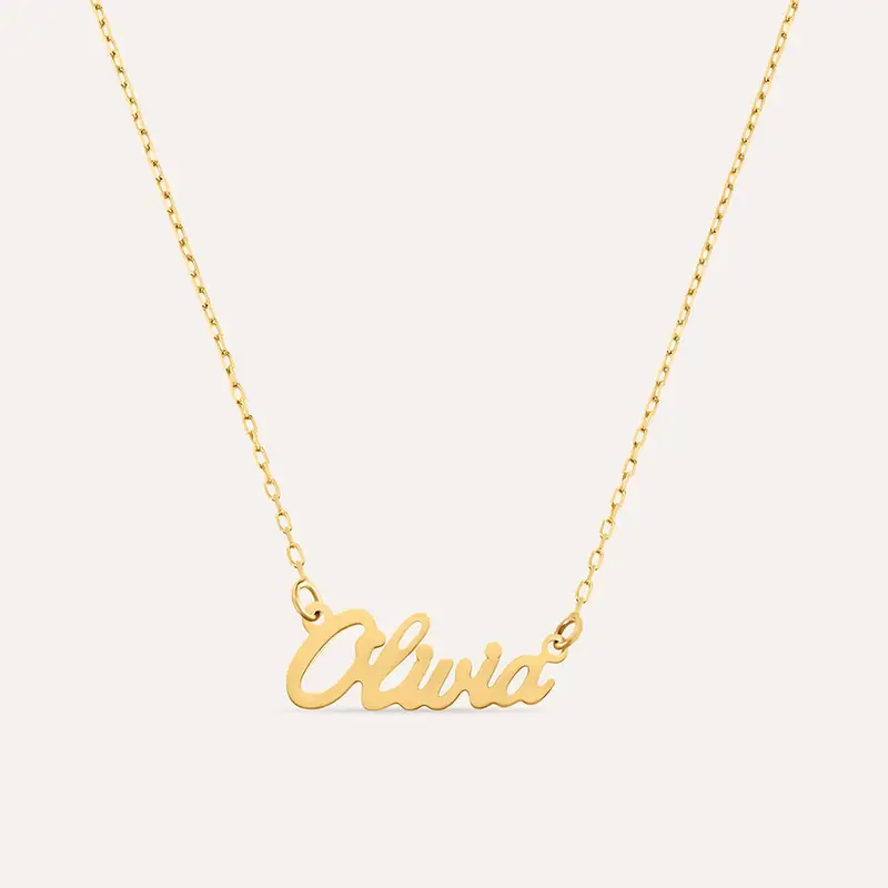 Collana Olivia Gold Names Oro Giallo