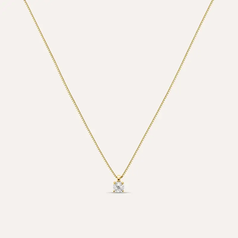 Collana Punto Luce Diamotion Oro Giallo Diamante