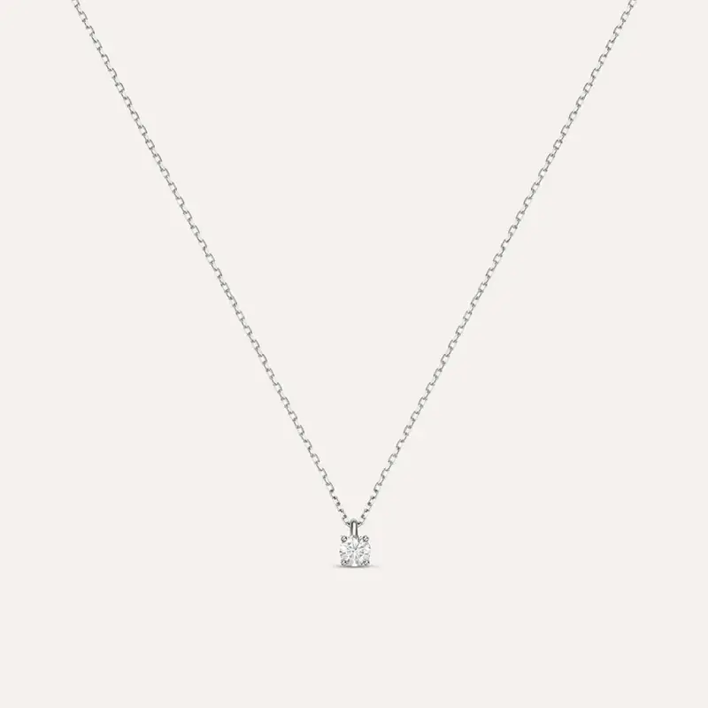 Collana Punto Luce Firmamenti Oro Bianco Diamante