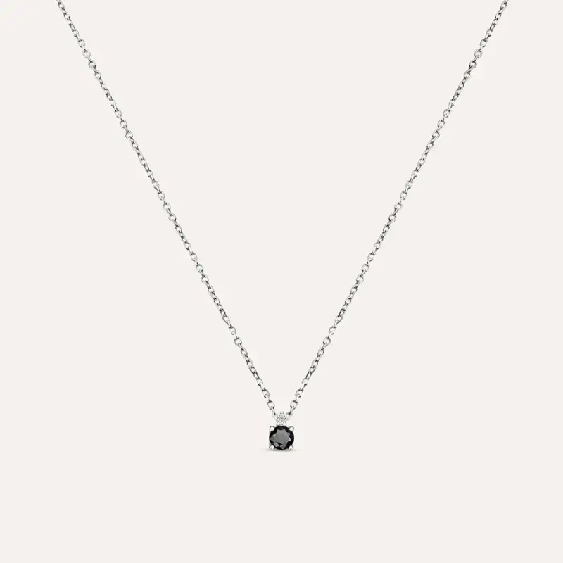 Collana Punto Luce Silver Elegance Argento Rodiato Cubic Zirconia