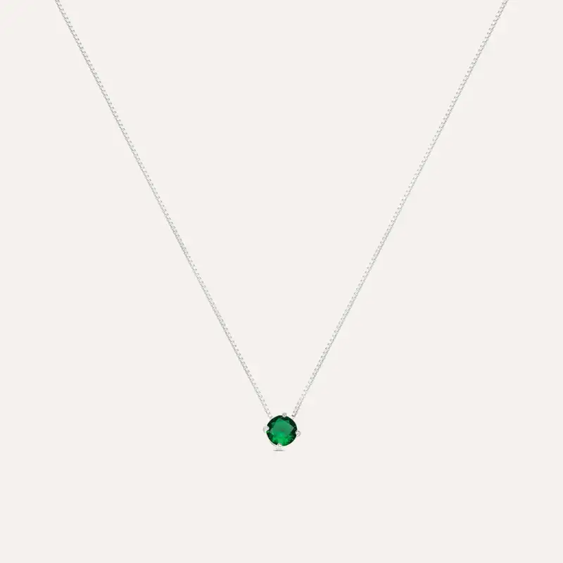 Collana Punto Luce Silver Rainbow Argento Rodiato Cubic Zirconia