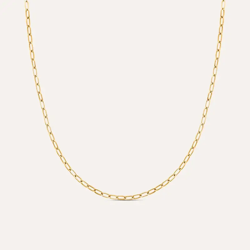 Collana Radiance Acciaio Dorato