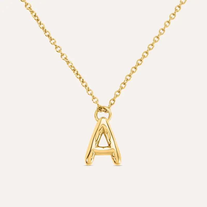 Collana Radiance Acciaio Dorato