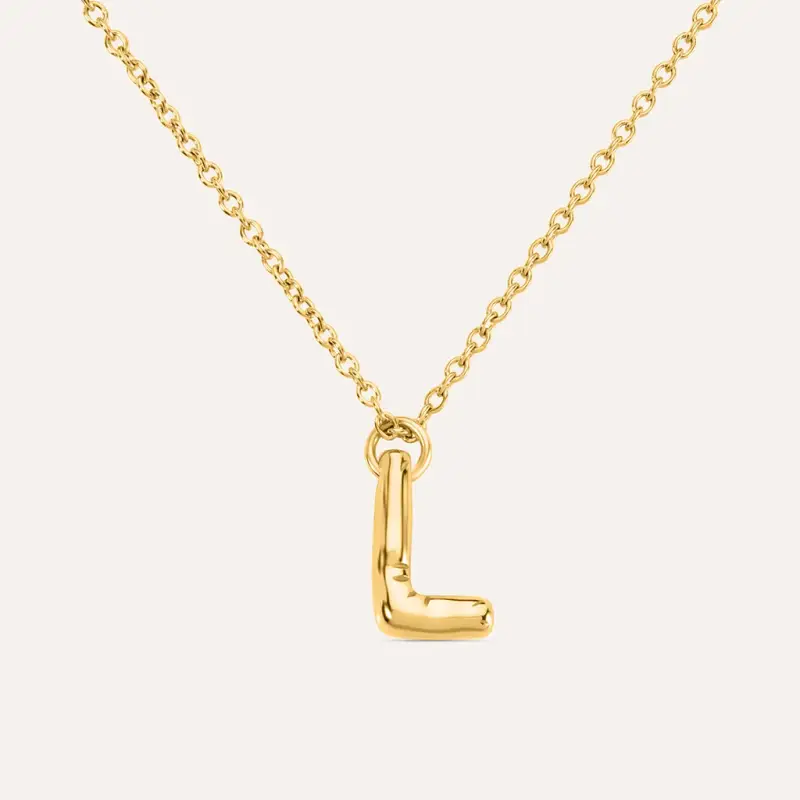 Collana Radiance Acciaio Dorato